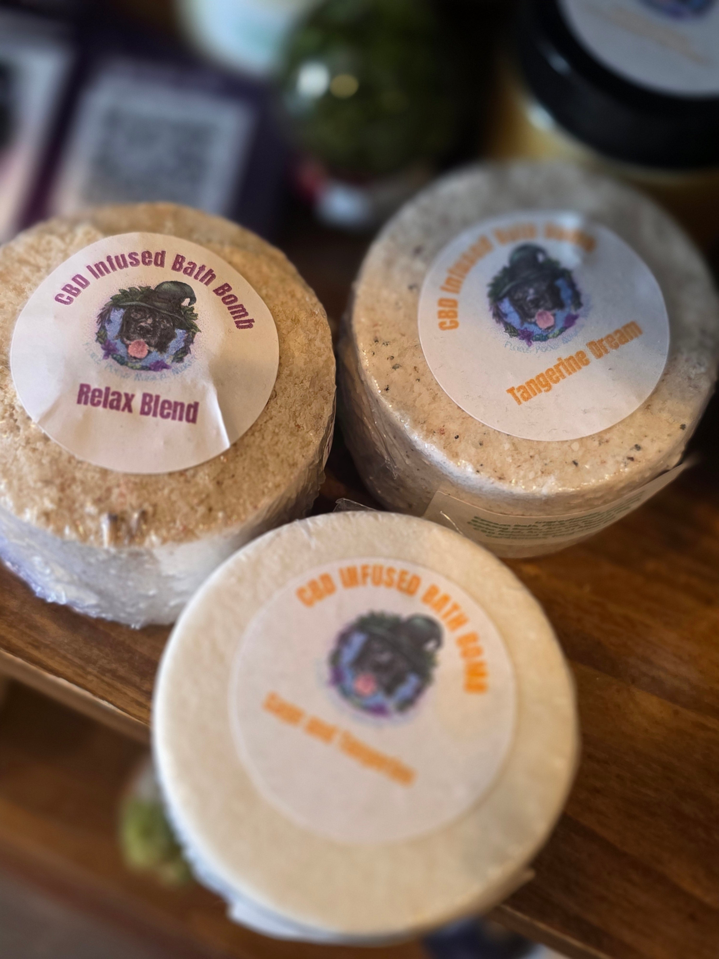 CBD Infused Bath Bombs - Flokus Pocus
