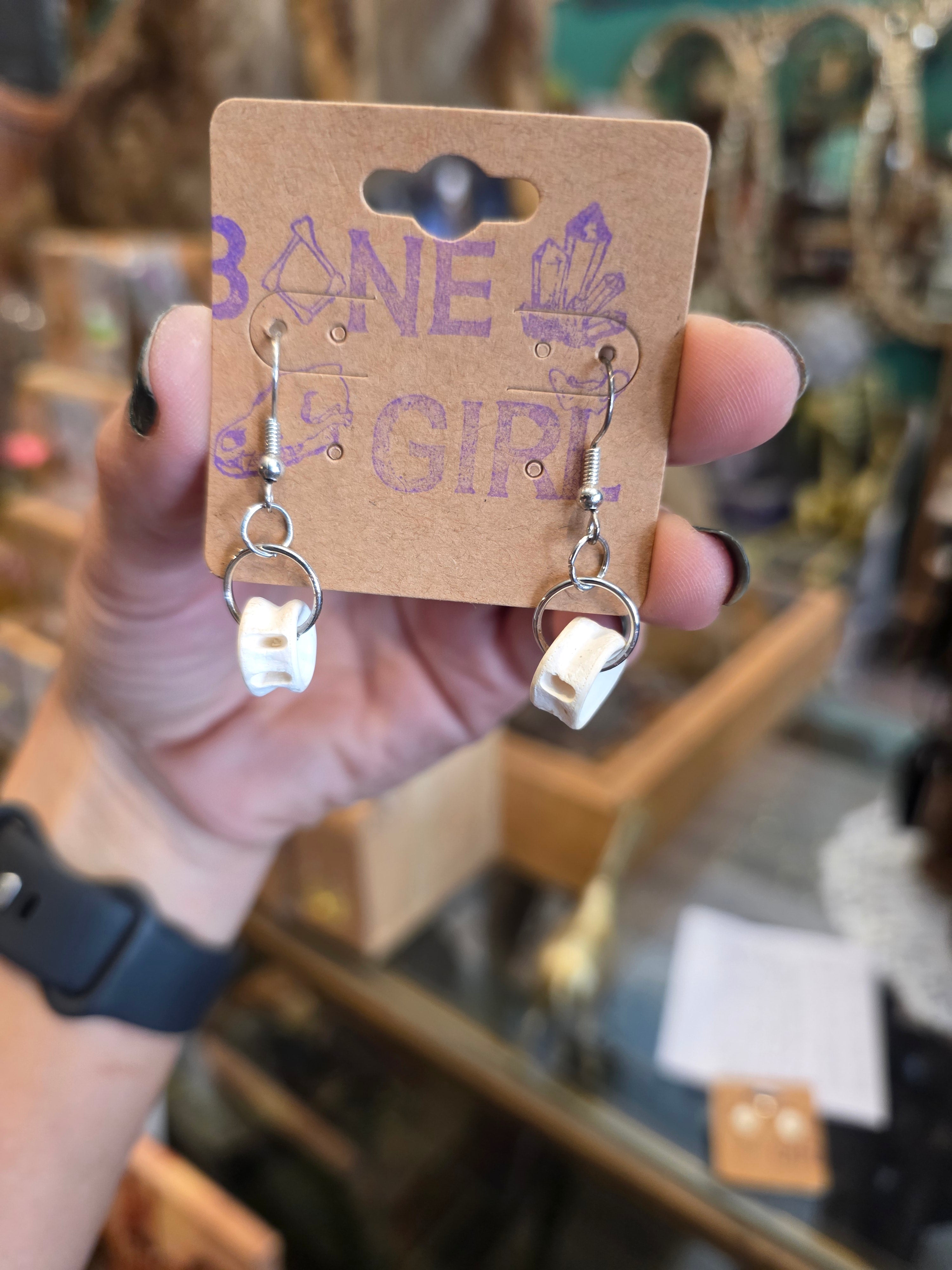 Fish Bone Earrings